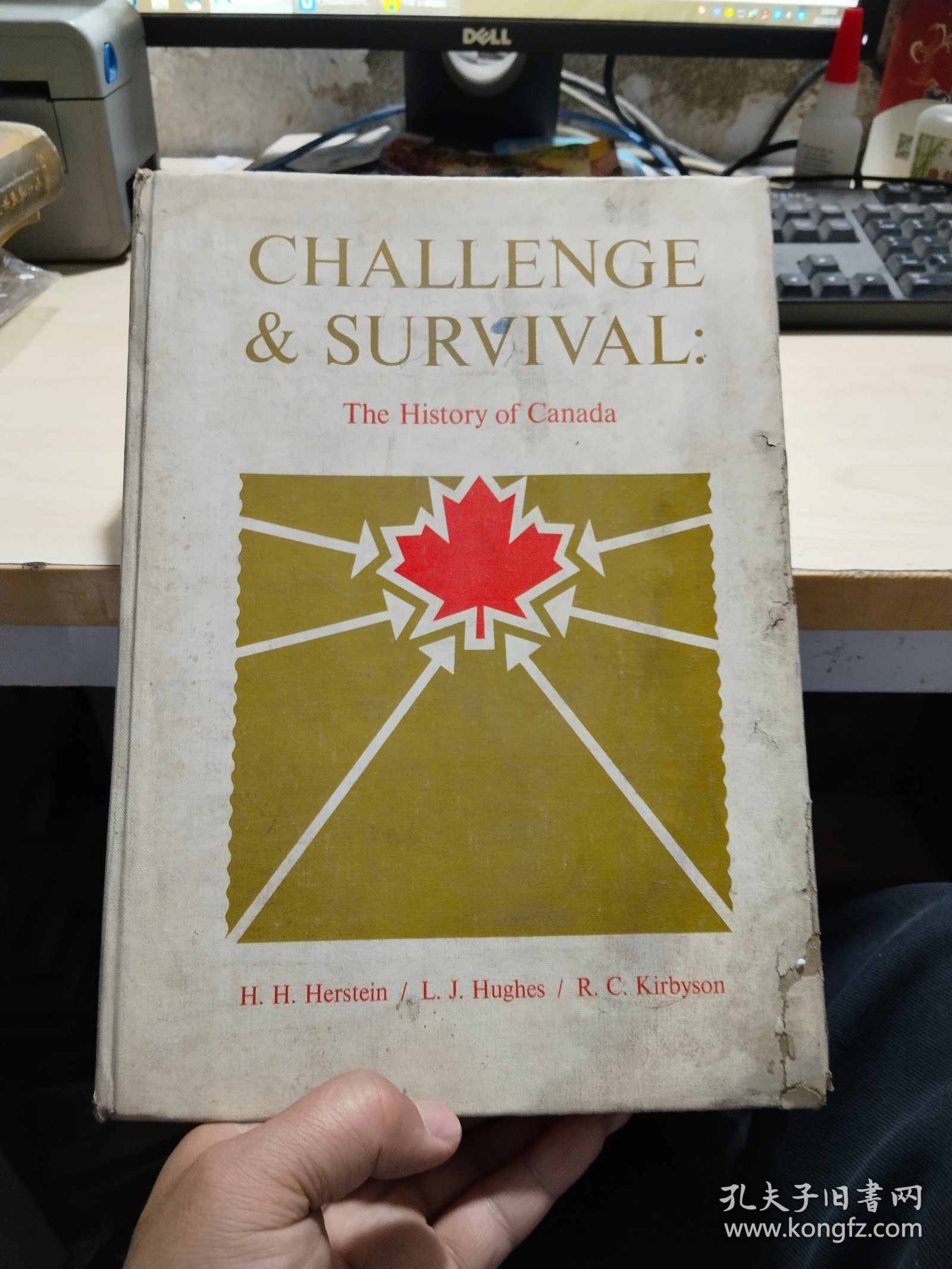 CHALLENGE&SURVIVAL:THE HISTORY OF CANADA  (挑战与生存：加拿大历史)  16开 精装