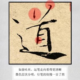 褚遂良阴符经 经典碑帖原帖全彩精放本 书法字帖放大版褚体楷书 重庆出版社8开洪亮主编拓本碑帖简体旁注图书书籍学生成人临摹临帖