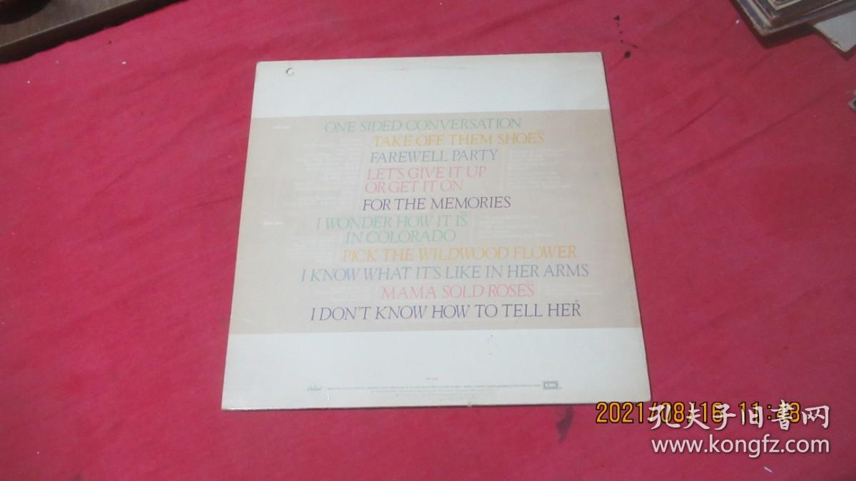 Gene Watson黑胶唱片 保存完好：名字不认识。