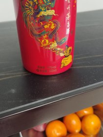 茅台酒瓶（红喜宴茅台酒瓶）43度500毫升，刚喝完酒的酒瓶。