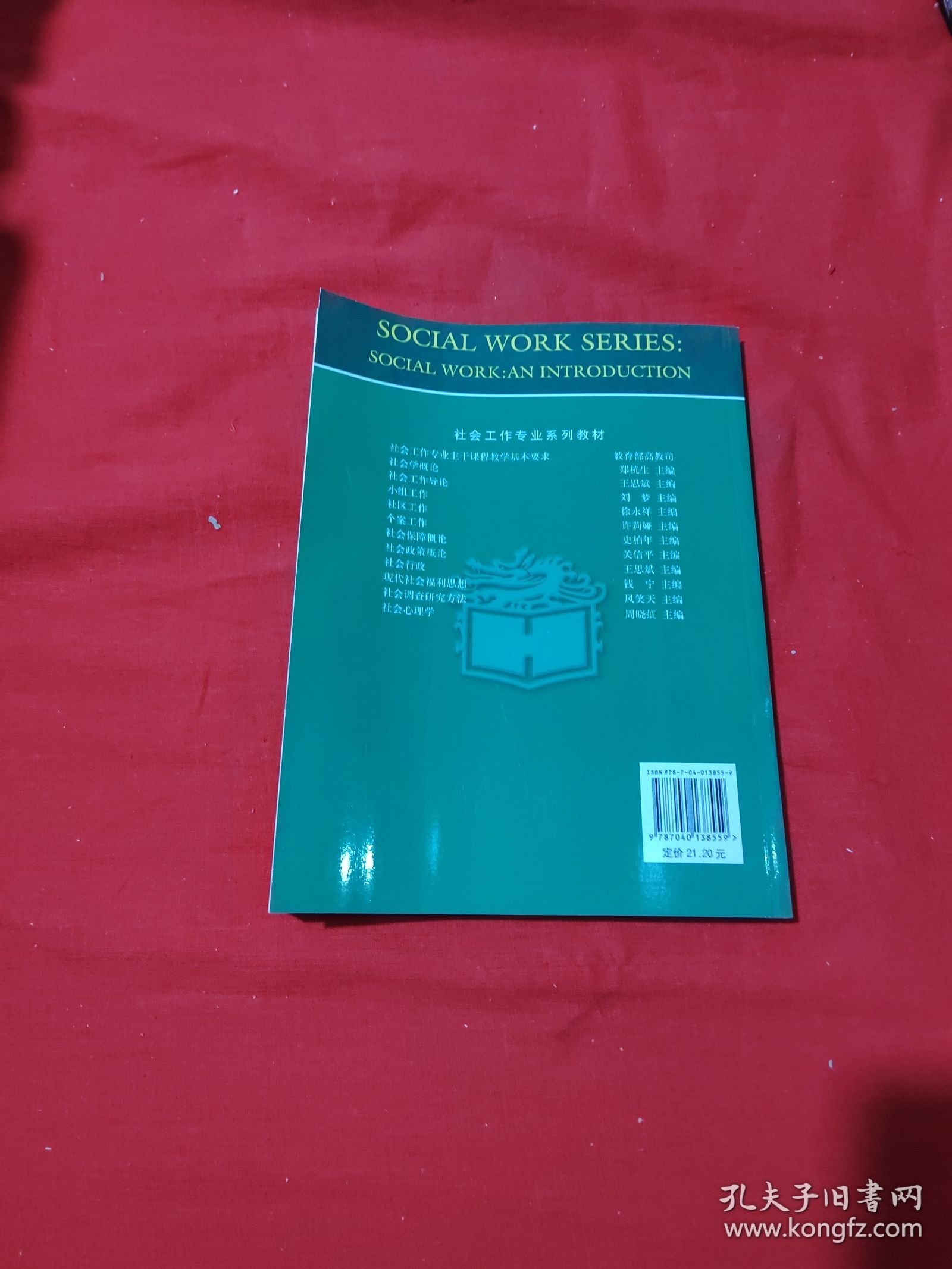 普通高等学校社会工作专业主干系列教材：社会工作导论