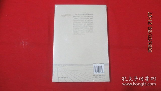 马恩“丹麦模式”中国化之路：农民土地持有权制度（未开封）