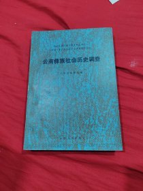 云南彝族社会历史调查