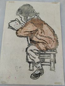 套色版画（叶坚铭）包老保真。