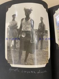 约1933年，菲律宾的摩洛族等土著居民。照片19张。