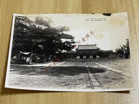 民国时期，辽宁沈阳，奉天北陵的山门。