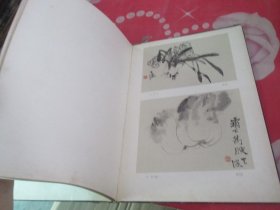 上海花鸟画选集（1962年一版一印 上海人民美术出版社 精装 ） 实物拍照 品如图 详情见图 货号+3-2