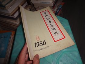 贵州地方志通讯 1986 3   实物图 货号 70-1