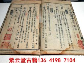 清；嘉庆廿五年（1820年）【学海堂书院】何氏族谱【思烈澼公】#6000