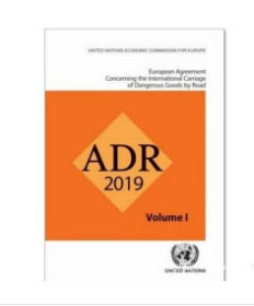 ADR 2019 国际公路运输危险货物协议[英文] 上下册