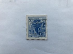 奥地利邮票风景建筑1974年1枚
