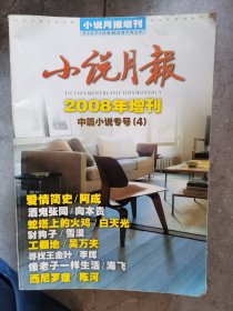 小说月报（2008年增刊）（中篇小说专号4】）【二楼小厅】5