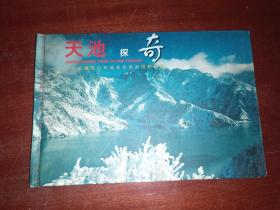 天池探奇  中国新疆天山天池生态摄影邮票