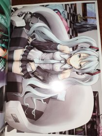 日本漫画 初音 虚拟歌姬超级镜头大画集 附盘1张