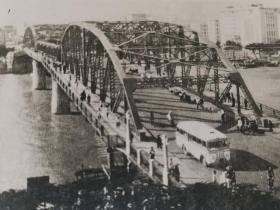 建国初期广州风景照海珠桥