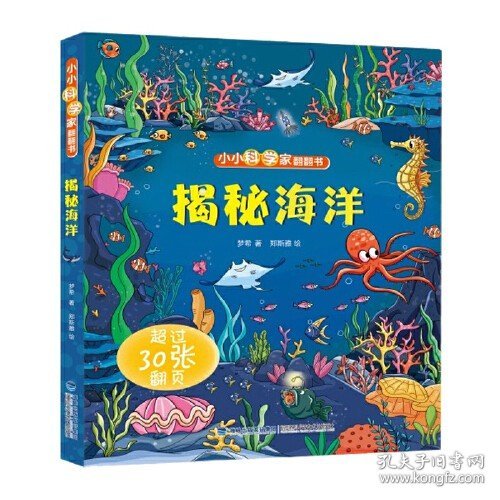 小小科学家翻翻书：揭秘海洋