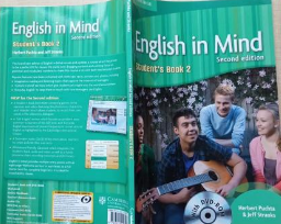 English in Mind Student's Book （1+2  2册合售，书边轻微水印，书内有笔记，2附光盘！~！）