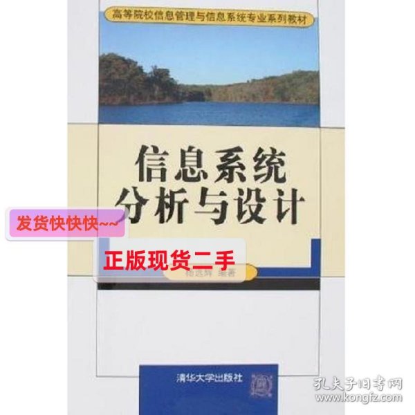 信息系统分析与设计 杨选辉 清华大学出版社 9787302151265 正版