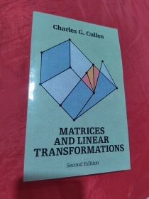 Matrices and Linear Transformations, 2nd Edition 矩阵和线性变换，第2版