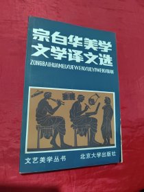 宗白华美学文学译文选