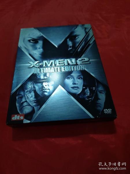 DVD:X-MEN2（光碟2张+书1册）