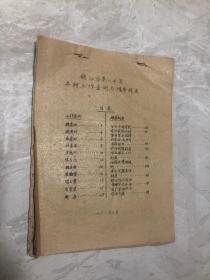 镇江市第一中学各种工作条例与规章制度 1962.3