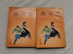 民间传奇小说：双飞燕，上下册，朱羽著，武林出版社1978年初版