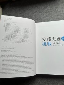 安藤忠雄展：挑战（日文精装，安藤忠雄签，签名本，手绘彩笔，包邮）