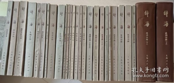 辞海（修订稿）25种27册