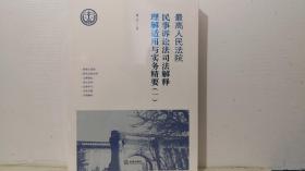 最高人民法院民事诉讼法司法解释理解适用与实务精要（一）