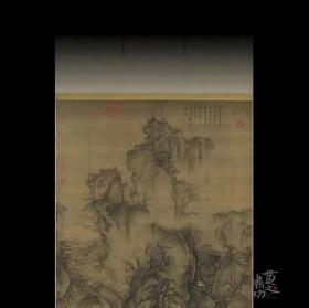 《早春图》复制画 限量100套 出品：中华珍宝馆 装裱：271*112.5cm 画心：158*108cm 轴长：122cm