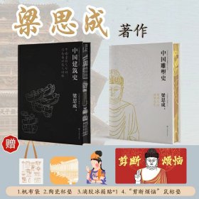 梁思成著作集 中国建筑史+中国雕塑史 刷边特装版全2本