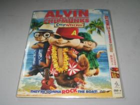 DVD  D9  鼠来宝3   艾尔文与花栗鼠3  Alvin and the Chipmunks: Chip-Wrecked (2011)