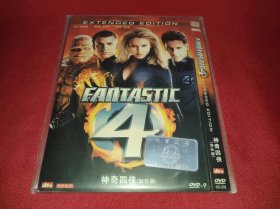 DVD D9  神奇四侠 Fantastic Four (2005)  艾恩·格拉法德 / 杰西卡·阿尔芭 / 克里斯·埃文斯 / 迈克尔·切克利斯 / 朱利安·麦克马洪