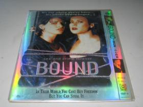 DVD D9 惊世狂花 Bound (1996) （大胆的爱，小心的偷）沃卓斯基兄弟 詹妮弗·提莉 / 吉娜·格申 / 乔·潘托里亚诺
