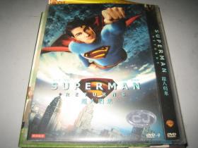 DVD D9  超人归来 Superman Returns (2006) : 布兰登·罗斯 / 凯特·波茨沃斯 / 凯文·史派西 / 詹姆斯·麦斯登 / 爱娃·玛丽·森特