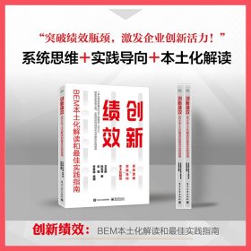 【正版新书】创新绩效：BEM本土化解读和最佳实践指南