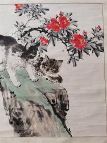 著名画家杨海滨 精品花鸟画 （得自画家本人，绝对保真）