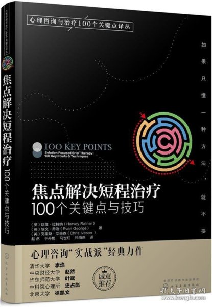 心理咨询与治疗100个关键点译丛：焦点解决短程治疗（100个关键点与技巧）