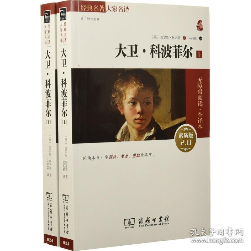 经典名著大家名译大卫·科波菲尔无障碍阅读·全译本,素质版2.0