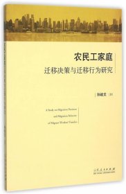 农民工家庭迁移决策与迁移行为研究