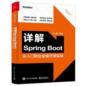 详解Spring Boot(从入门到企业级开发实战)孙鑫精品图书系列
