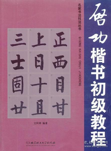 名家书法技法丛书：启功楷书初级教程