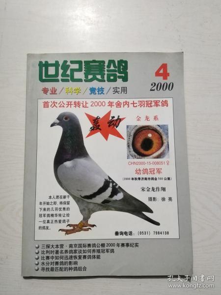 世纪赛鸽2000-4