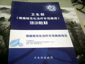 卫生部《癌痛规范化治疗示范病房》培训教材---存放南1