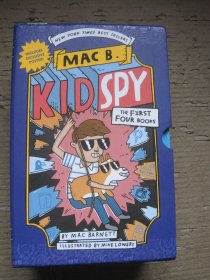 MAC B. KID SPY黑超特警队英文原版儿童桥梁书#1-4