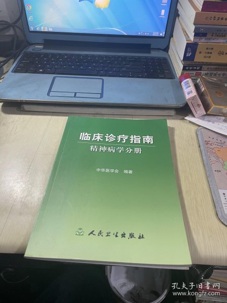 临床诊疗指南 精神病学分册