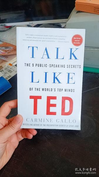 TALK LIKE TED 英文原版