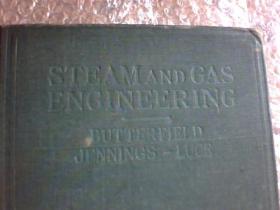STEAM AND GAS ENGINEERING-BUTTERFIELD JENNINGS-LUCE（英文书）