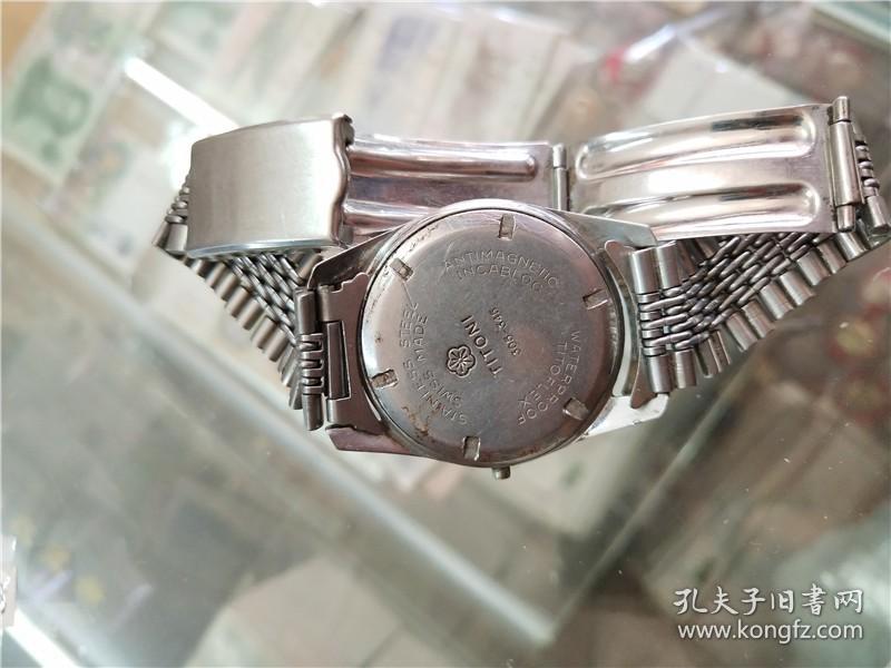 瑞士梅花单日历男机械表机芯1703